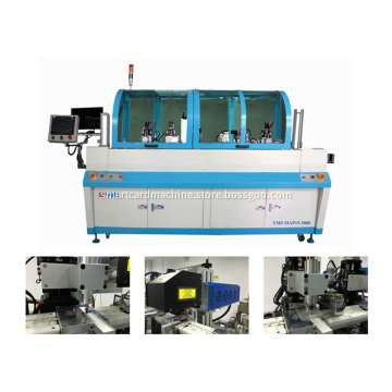 Full Auto Milling and Wire Pulling Out Machine
